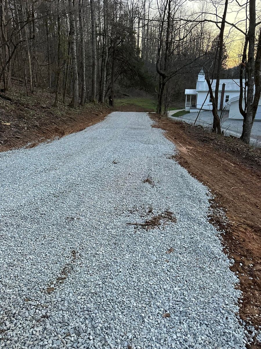 Roadbeds for A&E Excavation in Knoxville, TN