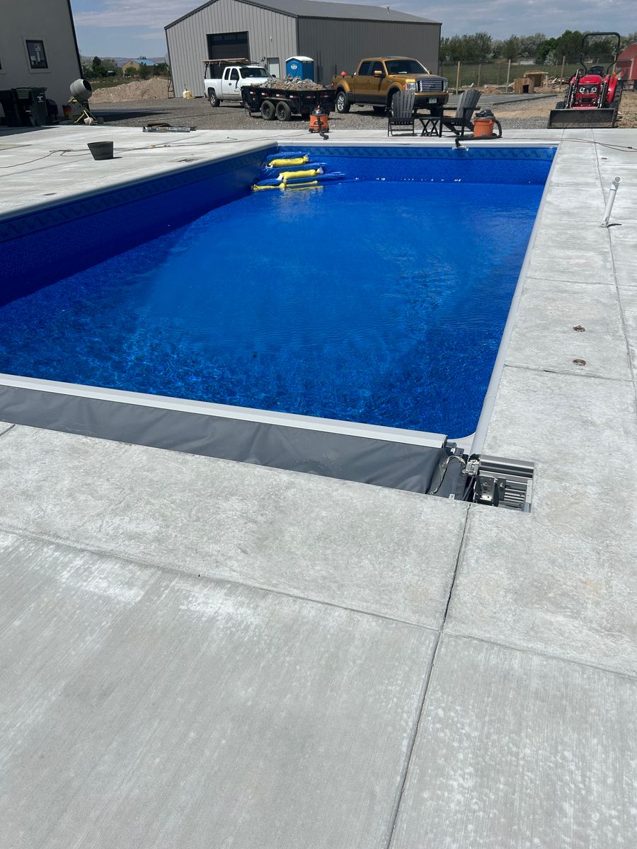 Pool Decks and Pool Bottoms Installation for RE Concrete LLC in Aspen, CO