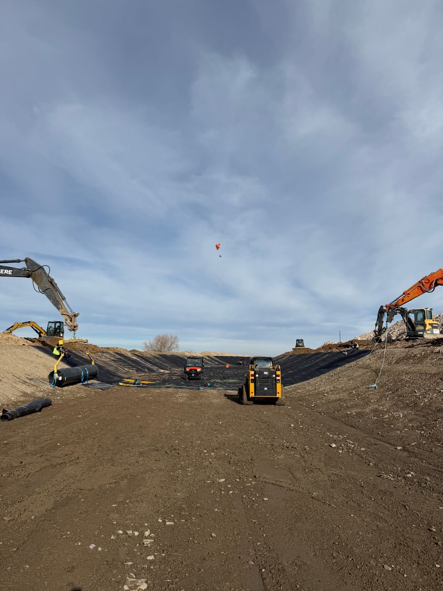 Leveling for Steed Trucking and Excavation in Rexburg, ID