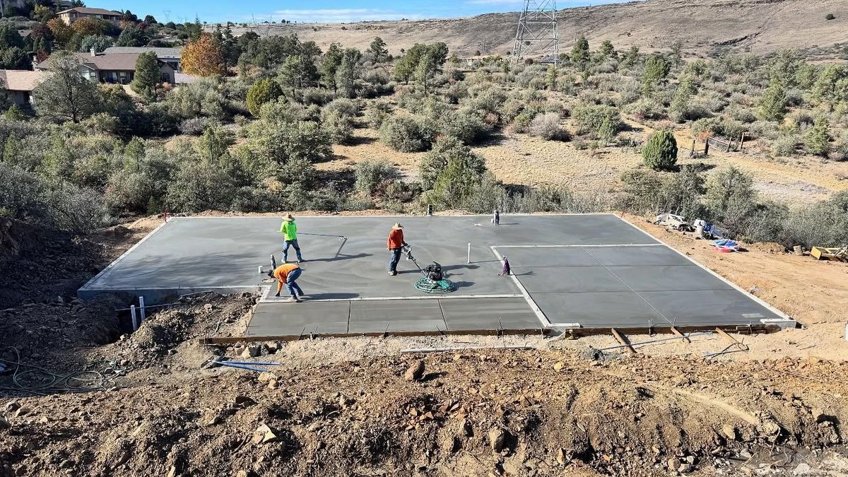 Foundations for OSC Contracting LLC in Prescott, AZ