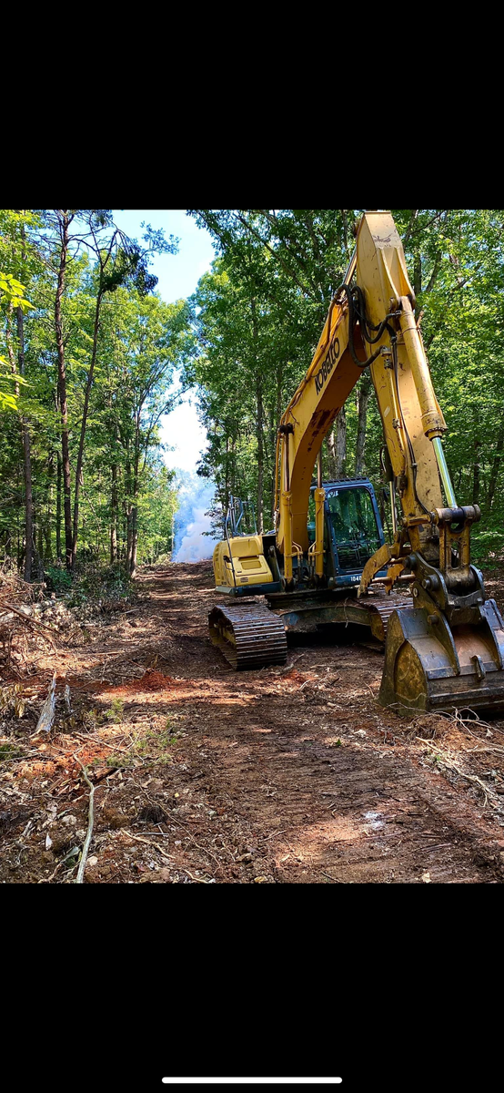 Land Clearing for Lanier Excavating LLC in Bedford County, VA