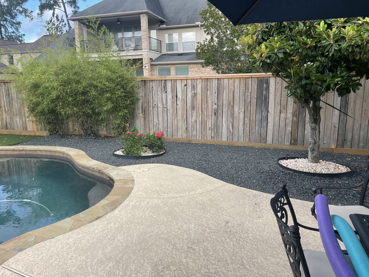 Hardscaping for Atlas Land Design in Creekside Park, TX