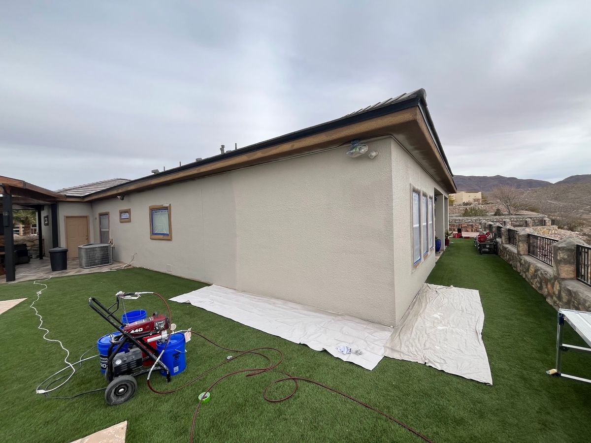 Exterior Painting for Khalenor Finishes in Mesquite, NM