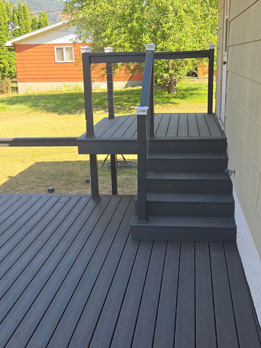 Deck & Patio Installation for J&S Development in Superior, MT