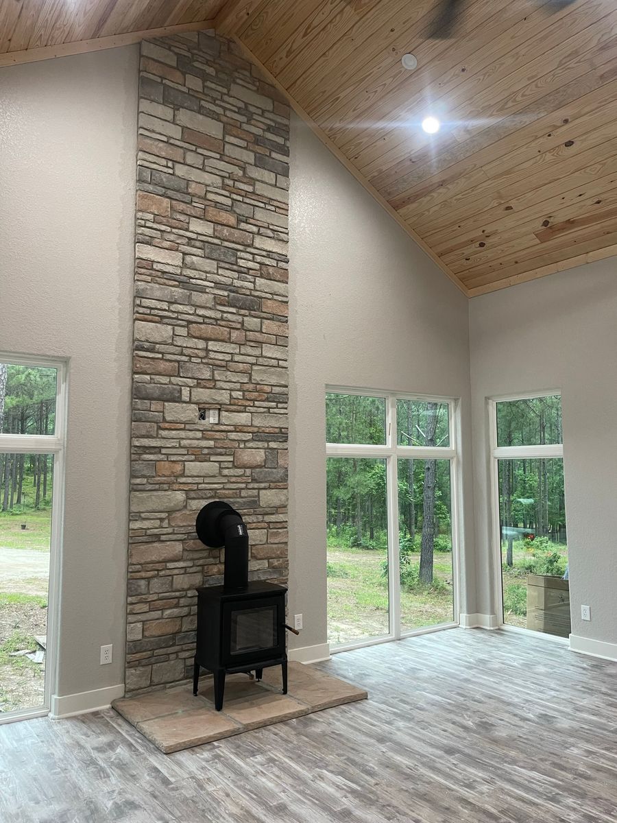 Masonry for Hunt Stone & Fireplace in Huntington, TX