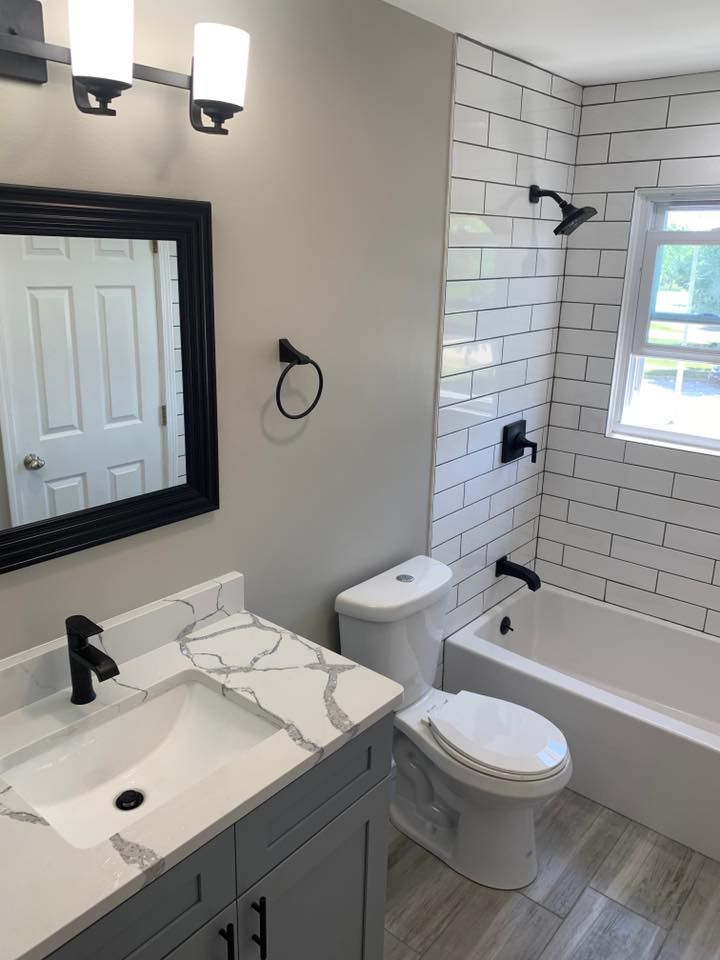 Bathroom Renovation for F & A Carpentry in Northlake, IL
