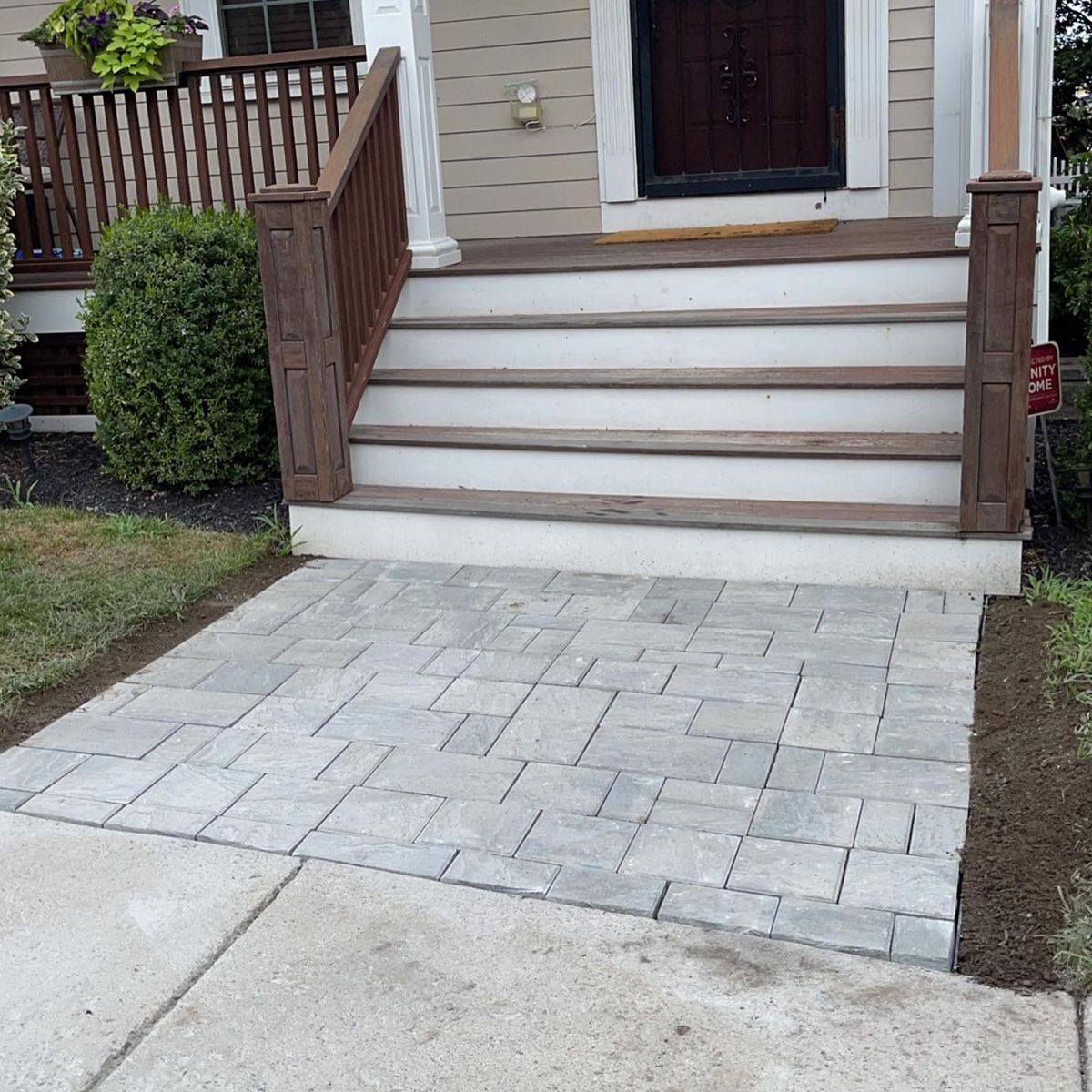 Walkways for Zammito Landscape Construction in Dorchester, MA