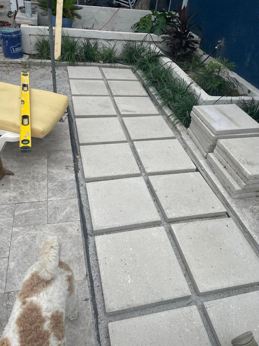 Concrete Resurfacing for Ferrell’s Professional Painting & Home Services LLC in Panama City Beach, FL
