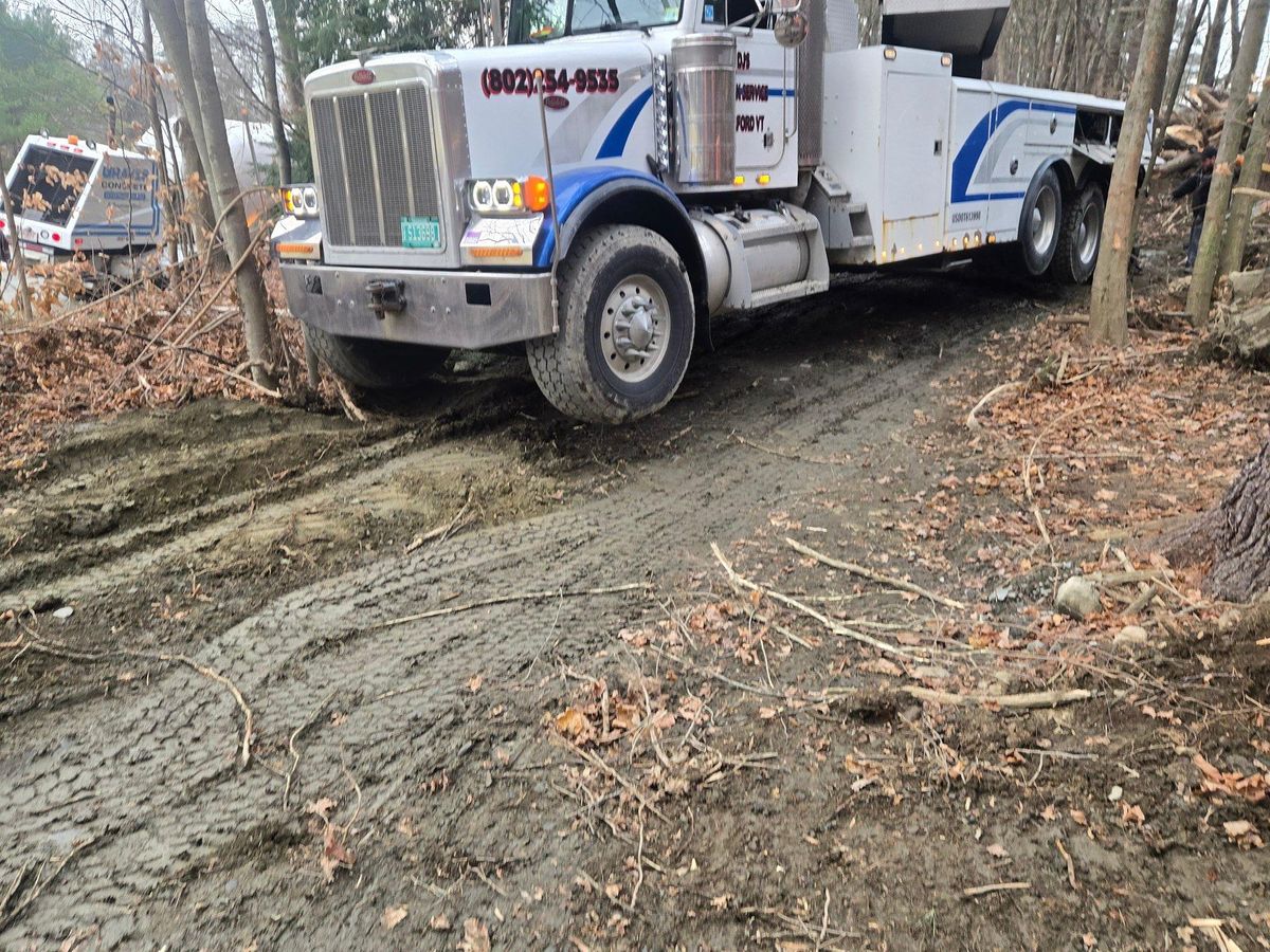 Foundation Digging for MJS Excavating in Hardwick, MA