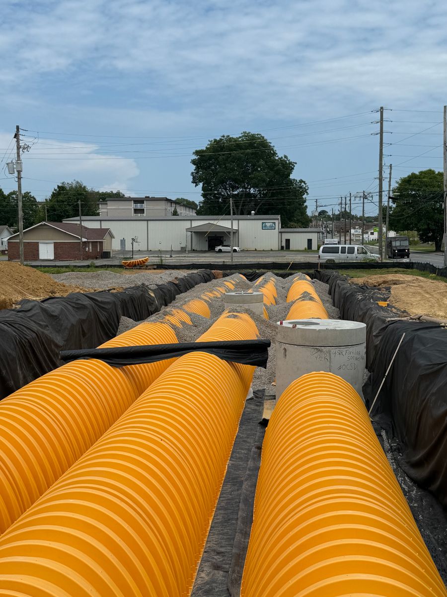 Septic System Installation for Triple H Construction in Cave Spring, GA