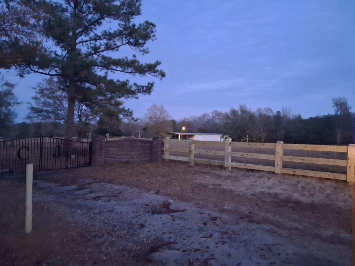 Fence Installation for JB Nealy Fence in Elgin, SC