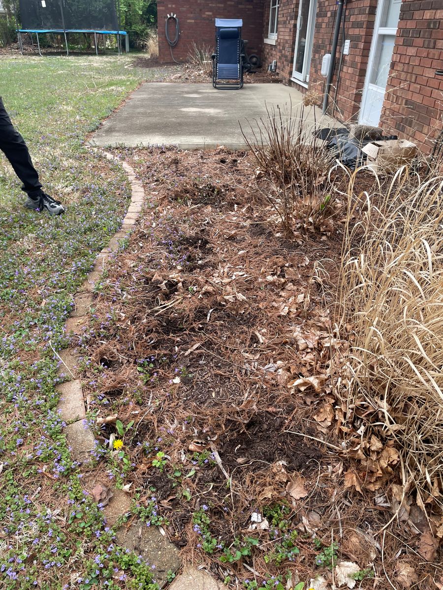 Fall clean up for MDR Landscaping in Urbana, IL