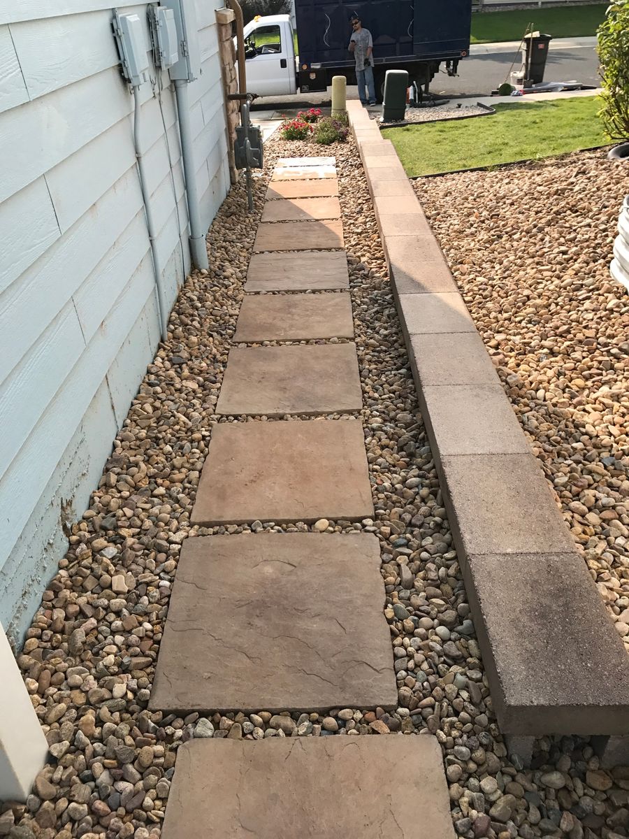 Landscape Design for Rock Masters Inc. in Evans, CO