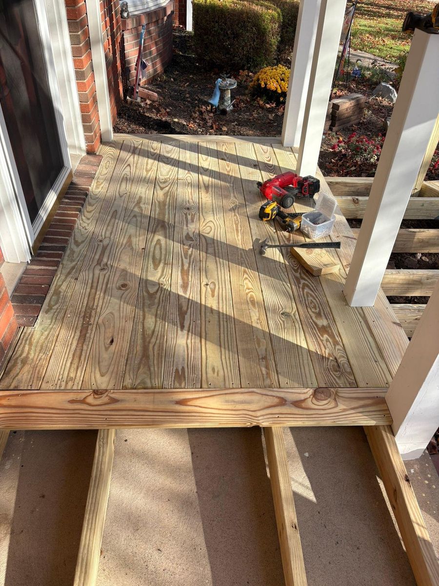 Carpentry for RS Hunter LLC in Lycoming County, PA