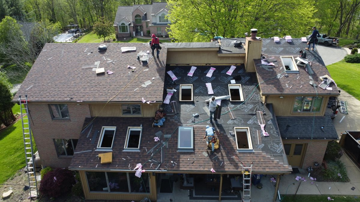 Shingle Installation for Ridge Point Roofing in Venetia, PA