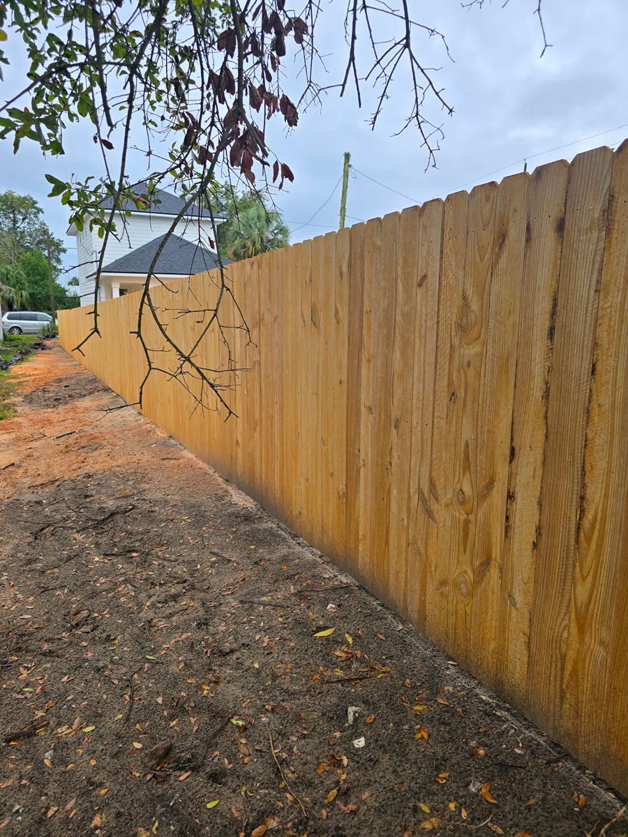 Fence Repair for Phillips Fencing Solutions in Pensacola, FL