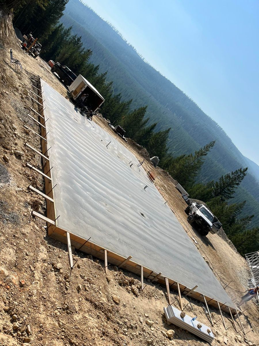 Concrete Slabs for Deep-Crete Concrete Construction in Lincoln County, MT