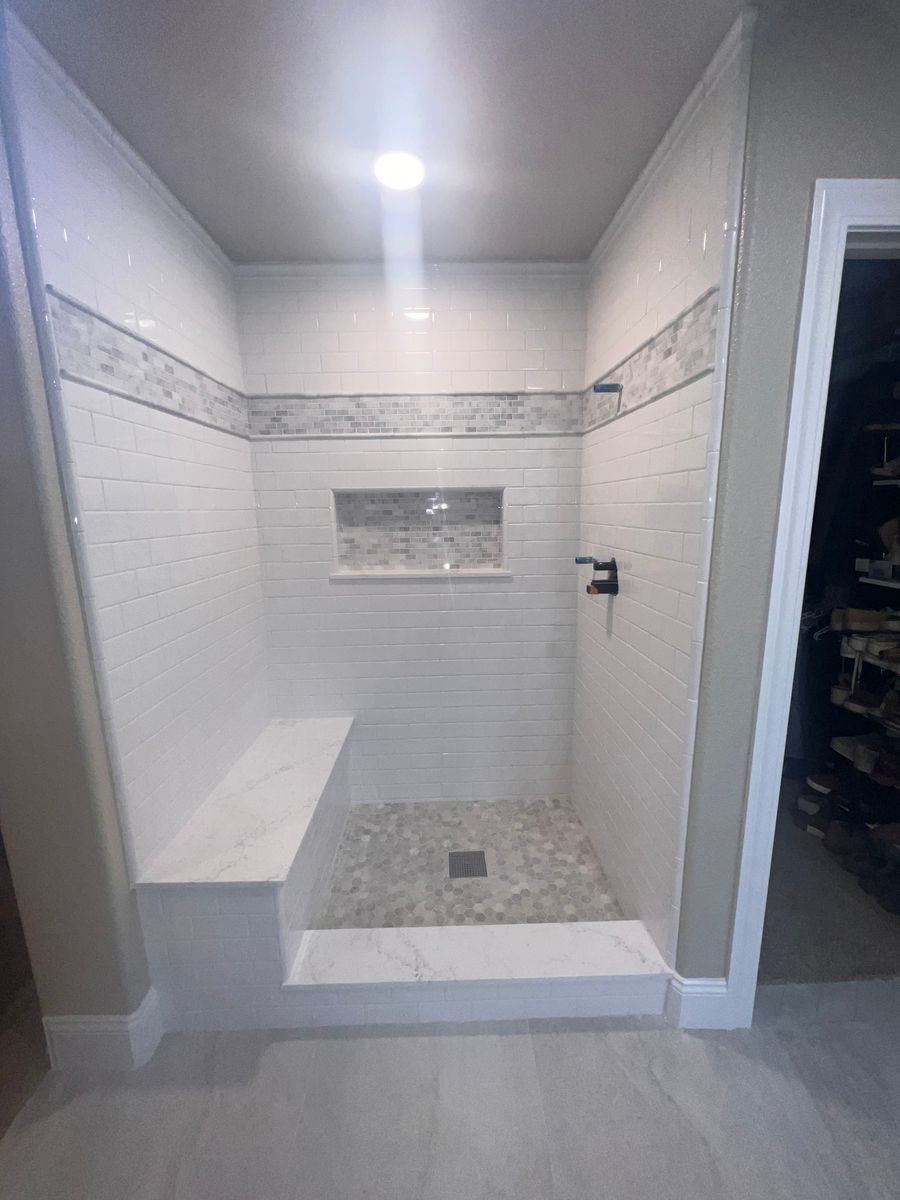 Bathroom Renovation for Dave Walter Flooring in Santa Clarita, CA