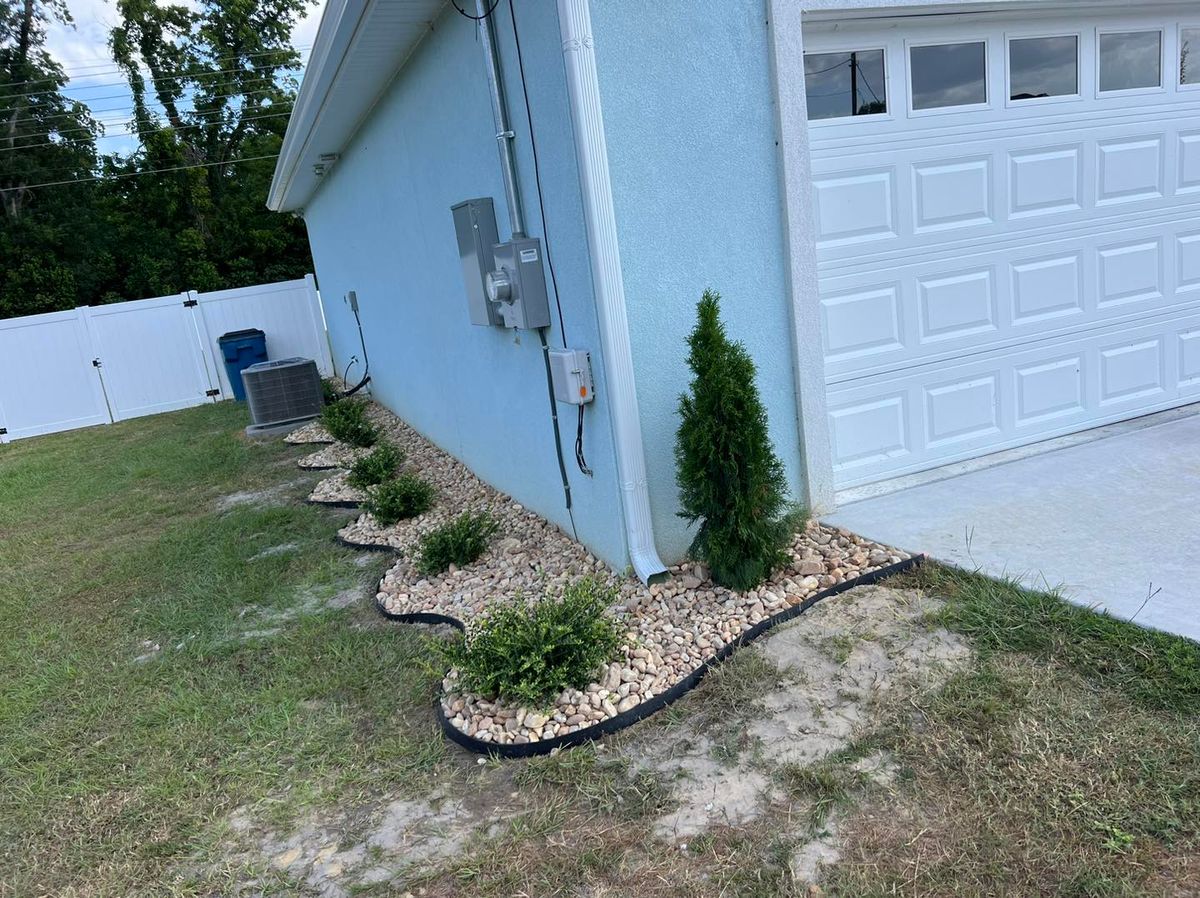 Hardscape Installation for Santos Landscape in Waycross, GA