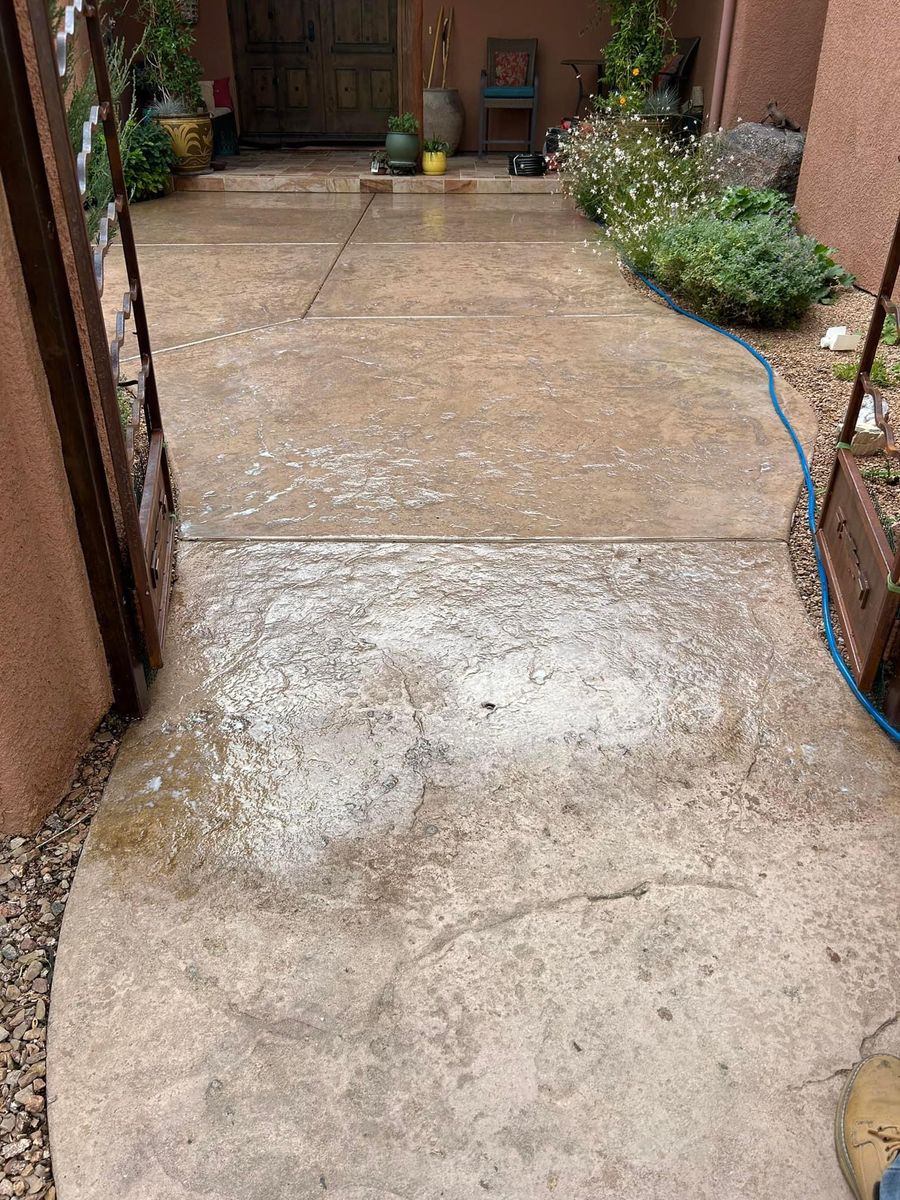 Concrete Powerwashing and Sealing for RE Concrete LLC in Aspen, CO