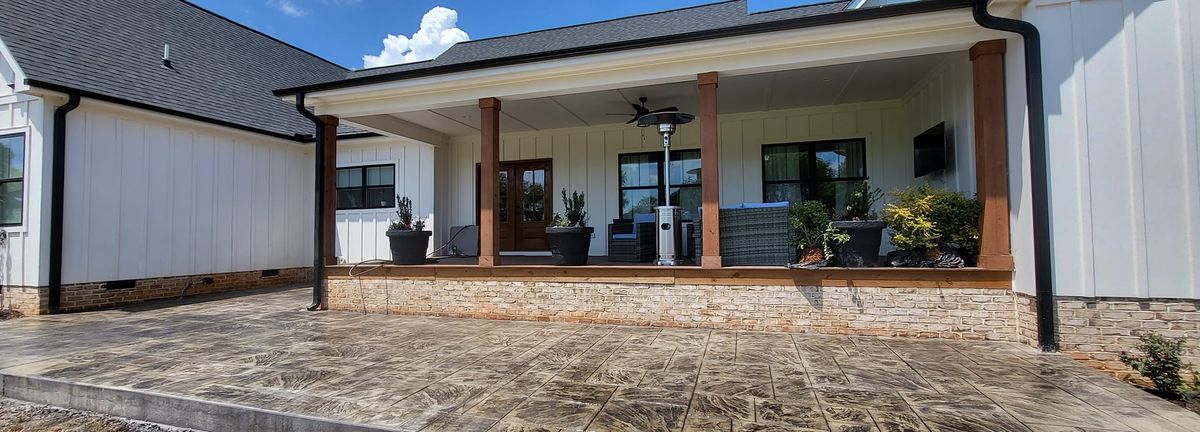 Patio Design & Construction for Miilan Construction in Boonville, NC