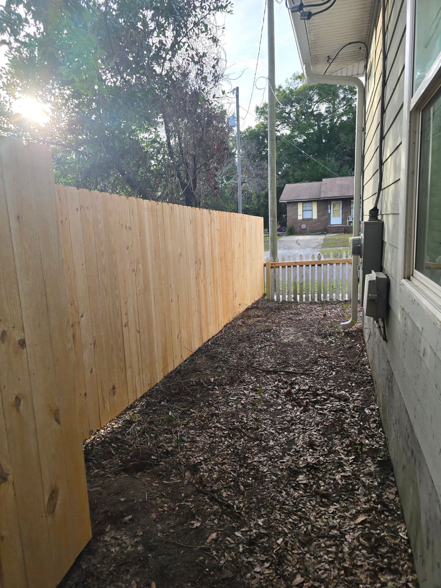 Fence Repair for Phillips Fencing Solutions in Pensacola, FL