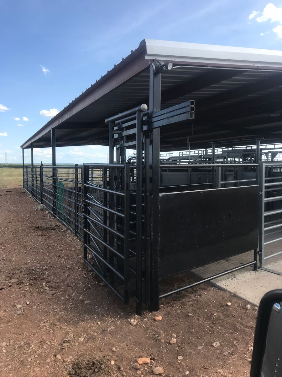 Cattle Pens for 5-7 Fencing & Construction in Madisonville, TX