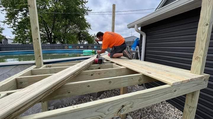 Rib Metal Roofing for A's Construction in Decatur,  IN