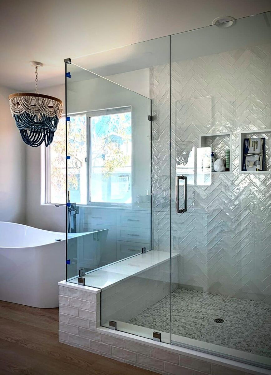 Shower Glass Installs for Maricopa Glass in Phoenix, AZ
