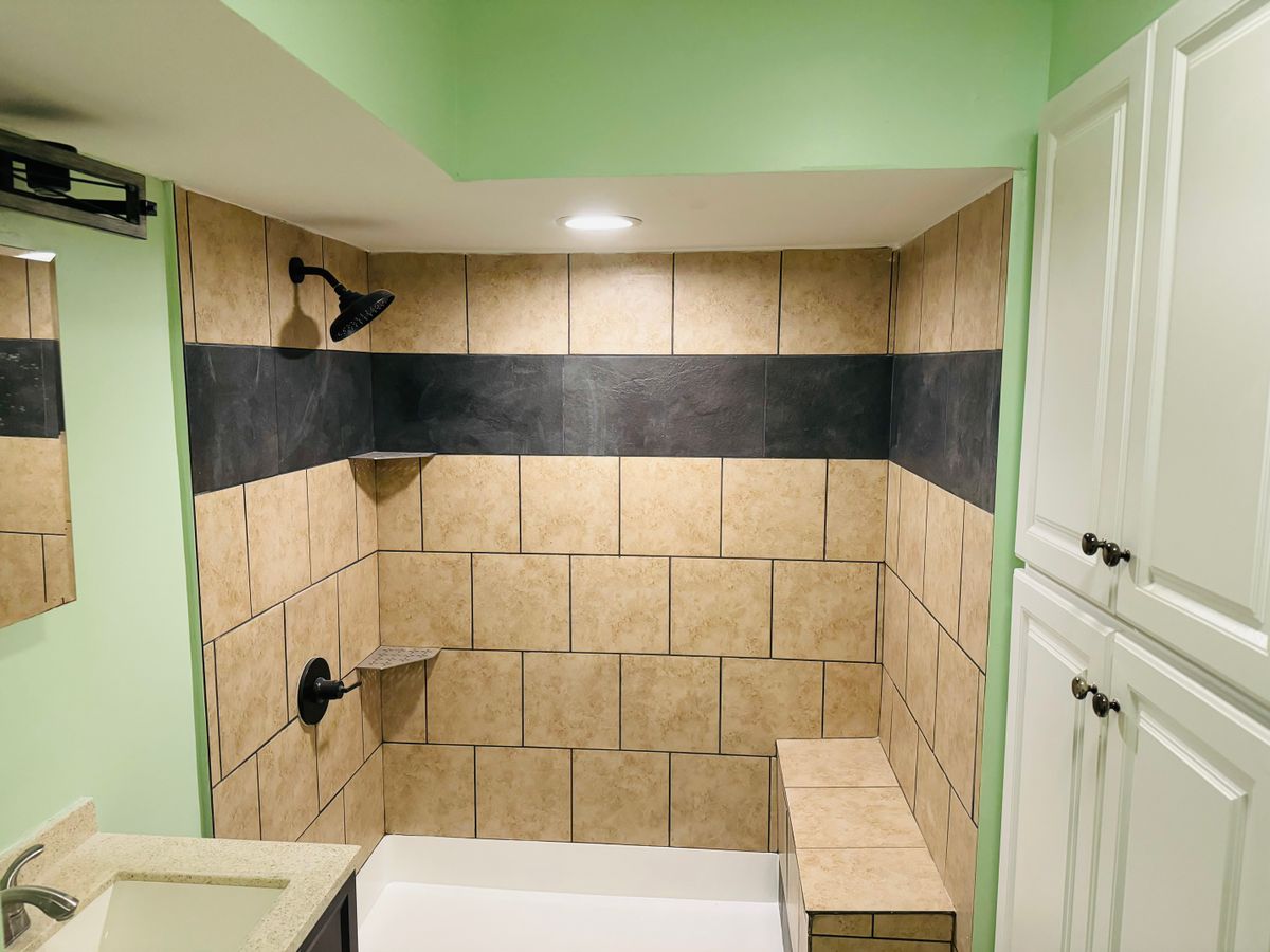 Bathroom Renovation for Erie Builders & Construction in Sandusky, OH