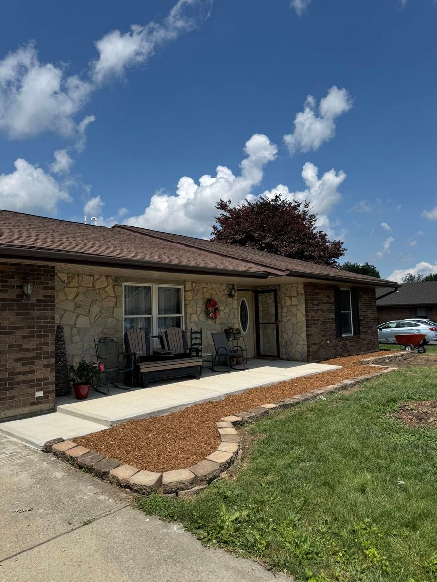 Hardscape Installation for Miller Property Improvements in Dayton, OH