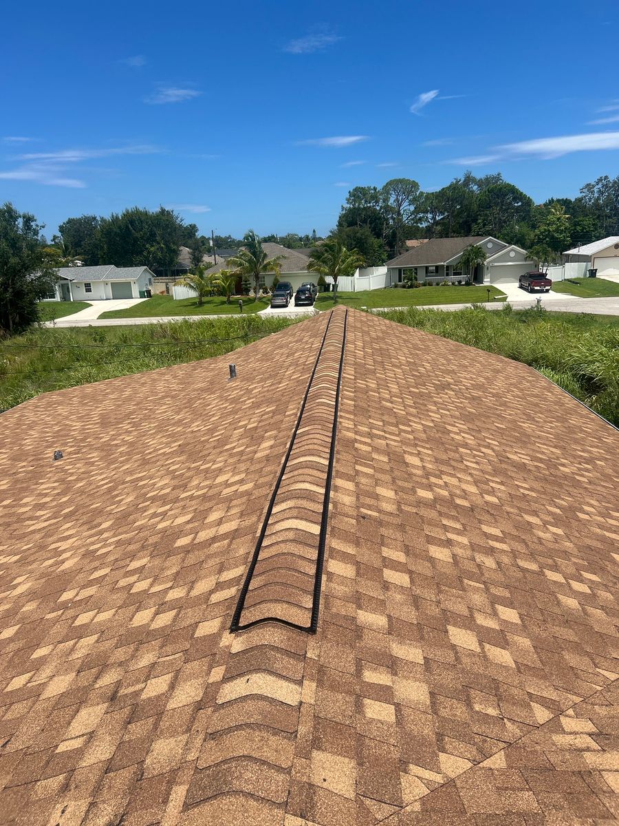 Roof Replacement for Ridgecap Roofing in Port St. Lucie, FL