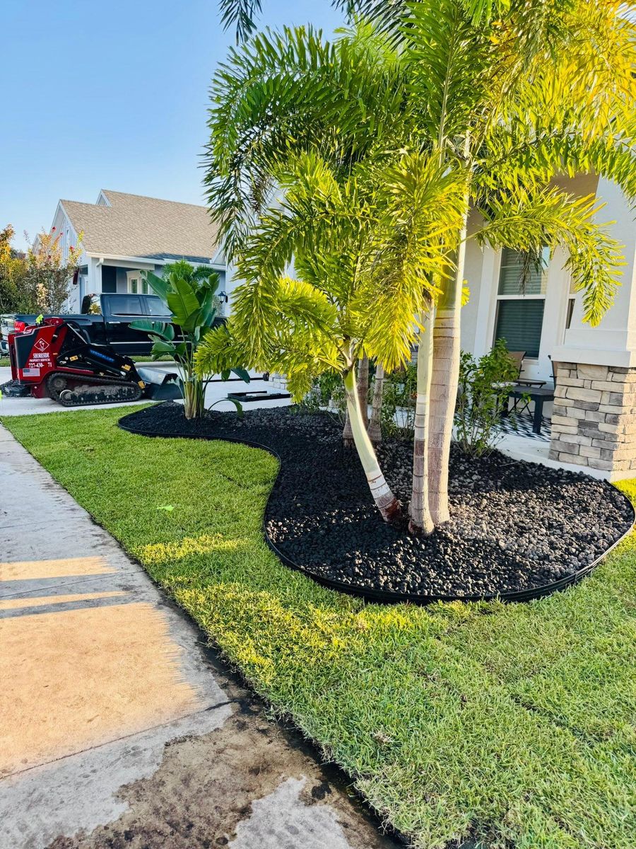 Excavation for Shoreside Property Services in Apollo Beach, FL