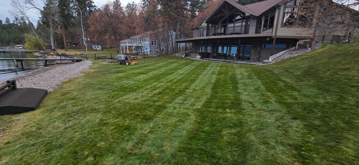 Landscape Installation for Blue Ridge Landscape in Polson, MT