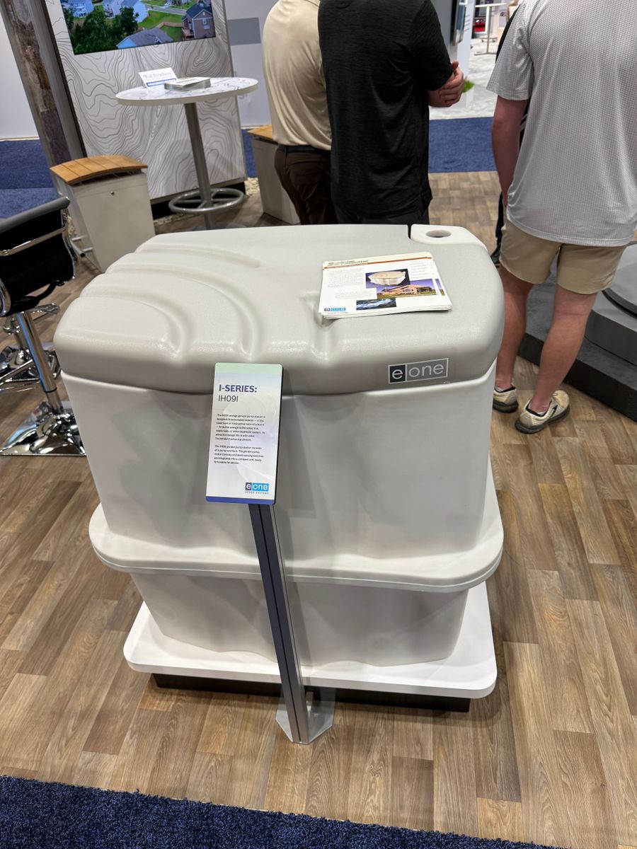 E/one Grinder Pump for Admiral Septic Solutions, LLC in Farragut, TN