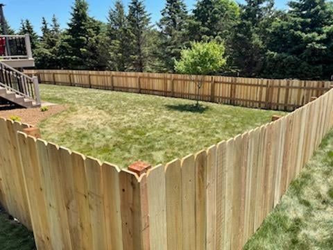 Fence Construction for Dahl's Landscape & Design in Waukesha, WI