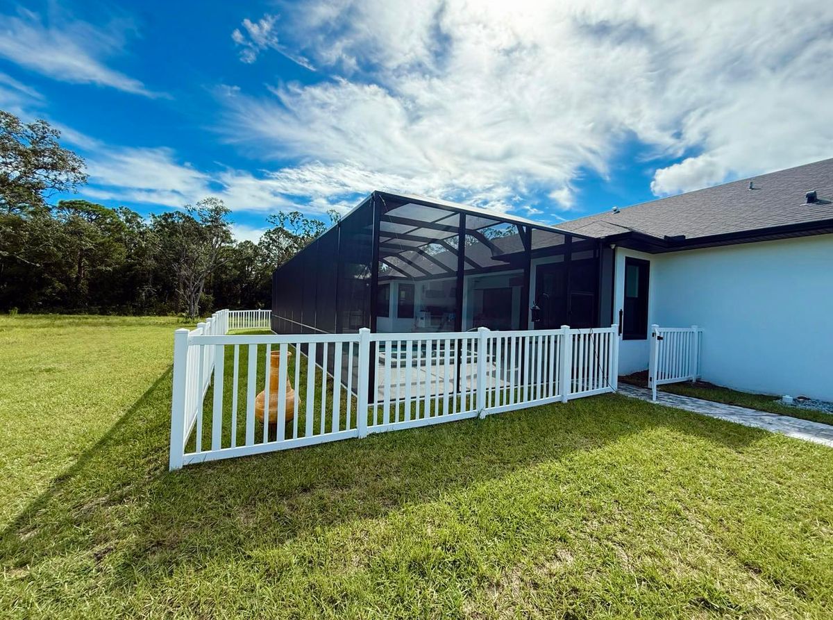 Screen Enclosures for WIP Hurricane Protection and Screening in Palm Bay, FL