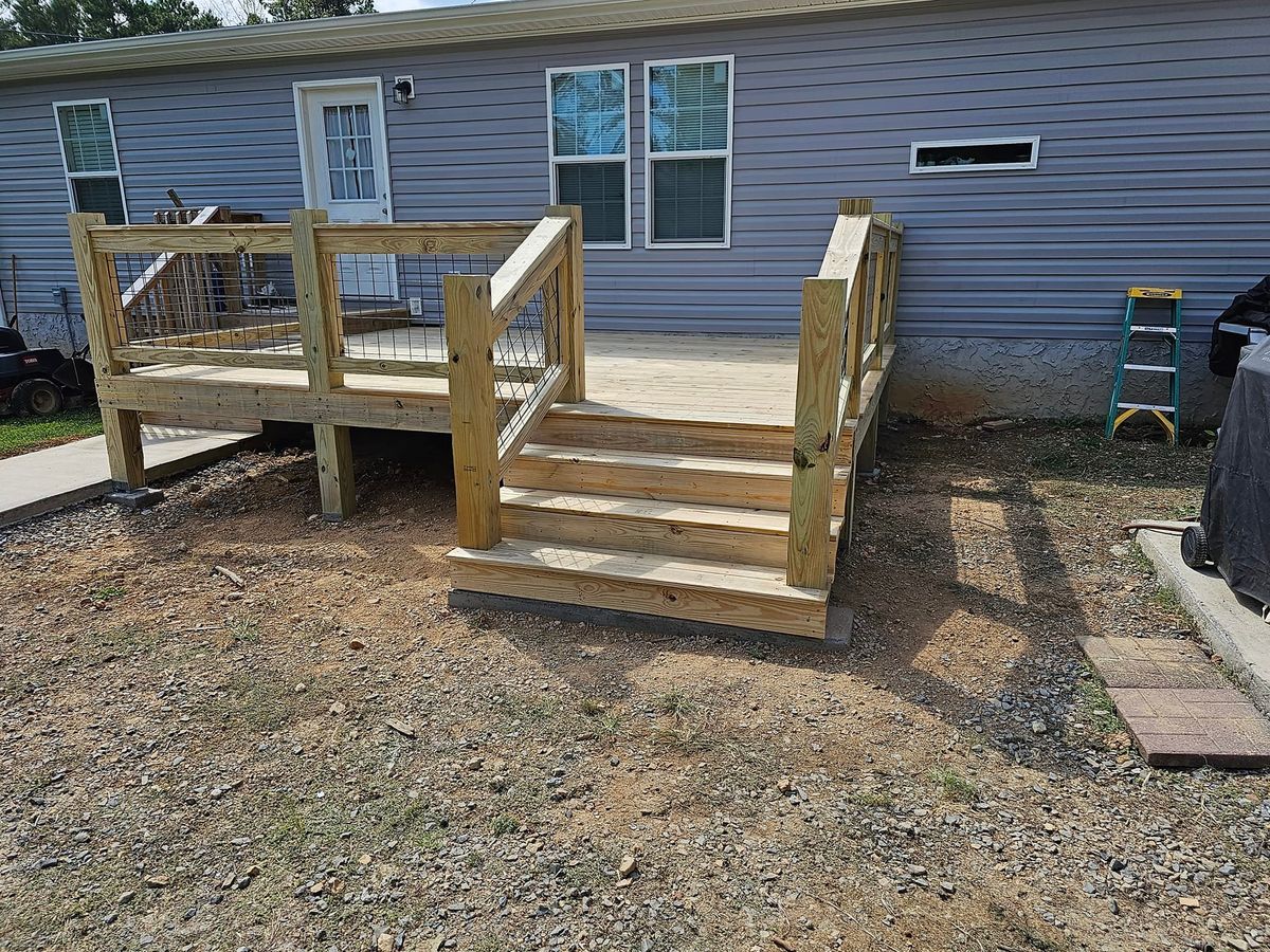 Deck & Patio Installation for BSR Construction in Chattanooga, TN
