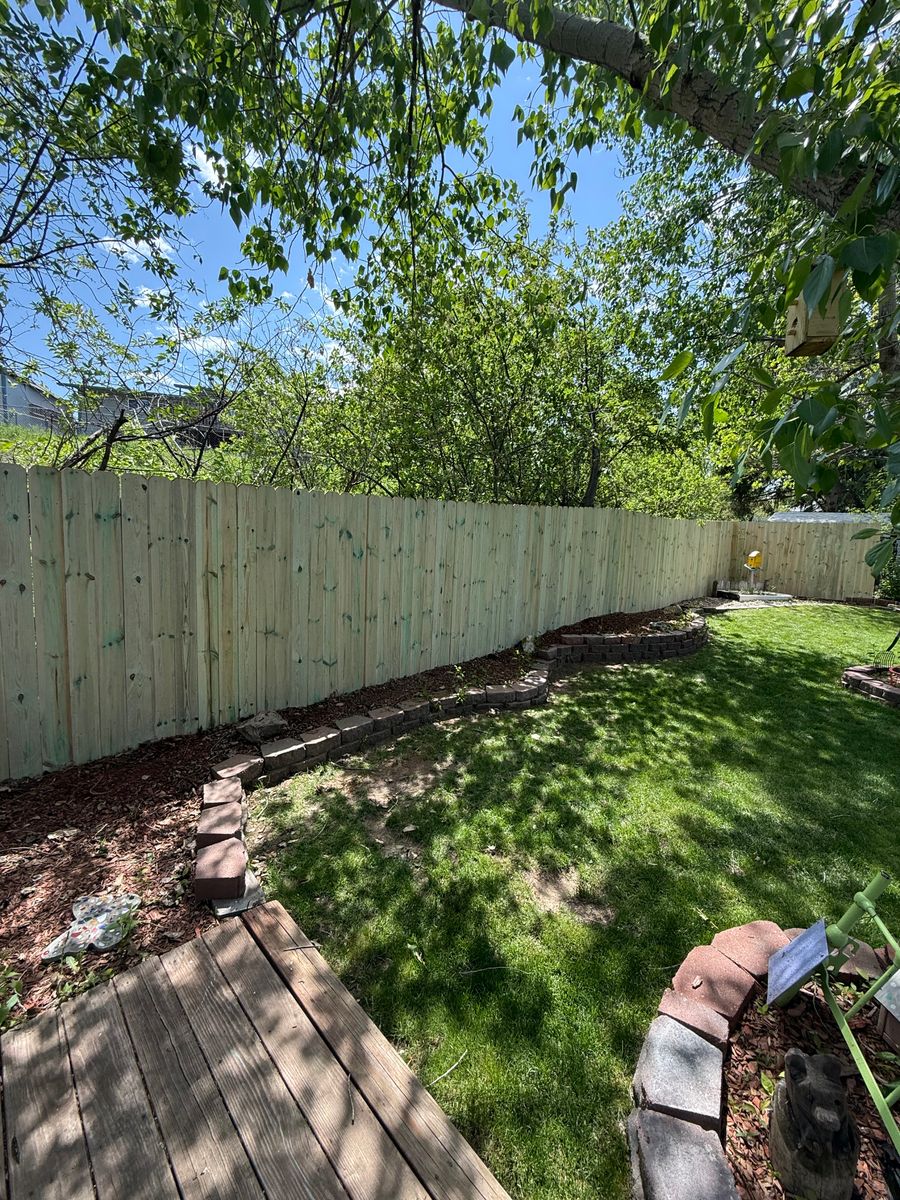 Fence Installation for DS Industries in Gillette, WY