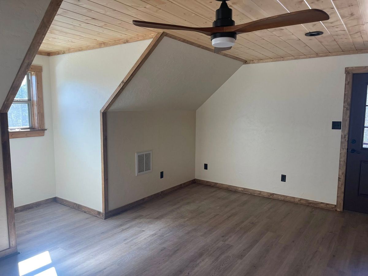 Log Home Finishing for Moss Construction in Longview, TX