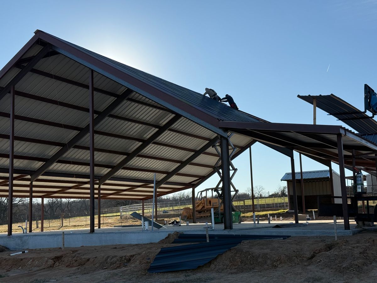 Metal Building Welding and Fabricating for BCS Metal Construction LLC in Springtown, TX