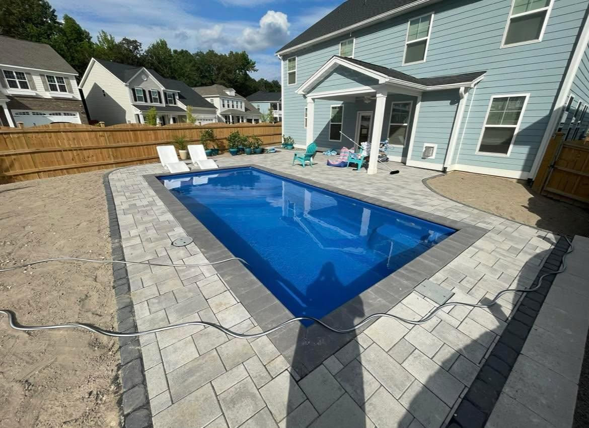 Landscape Installation for Trophy Outdoor Solutions in Lexington, SC