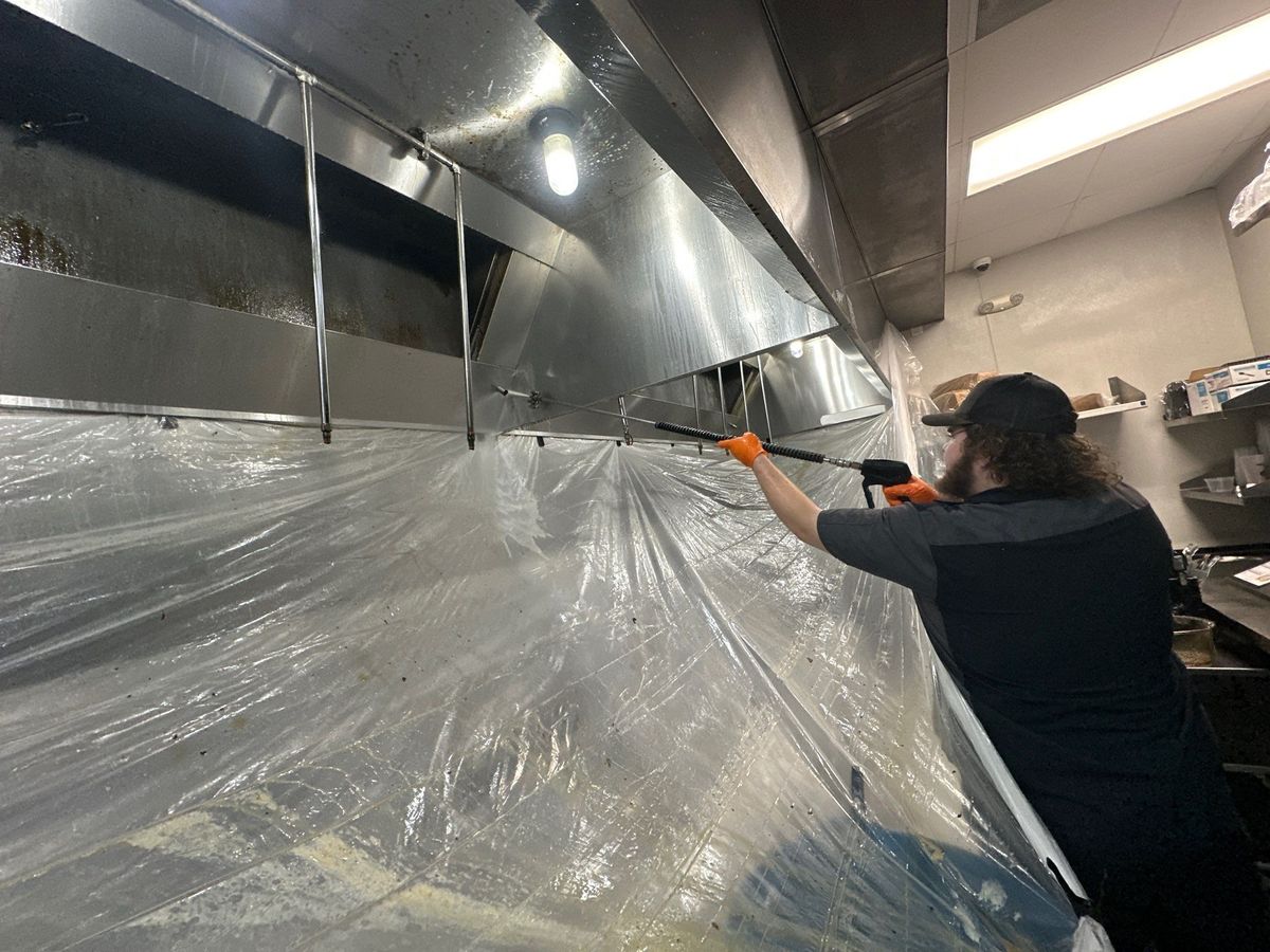 Commercial Kitchen Hood & Exhaust Vent Cleaning for Centex Pressure Washing Service in San Marcos, TX