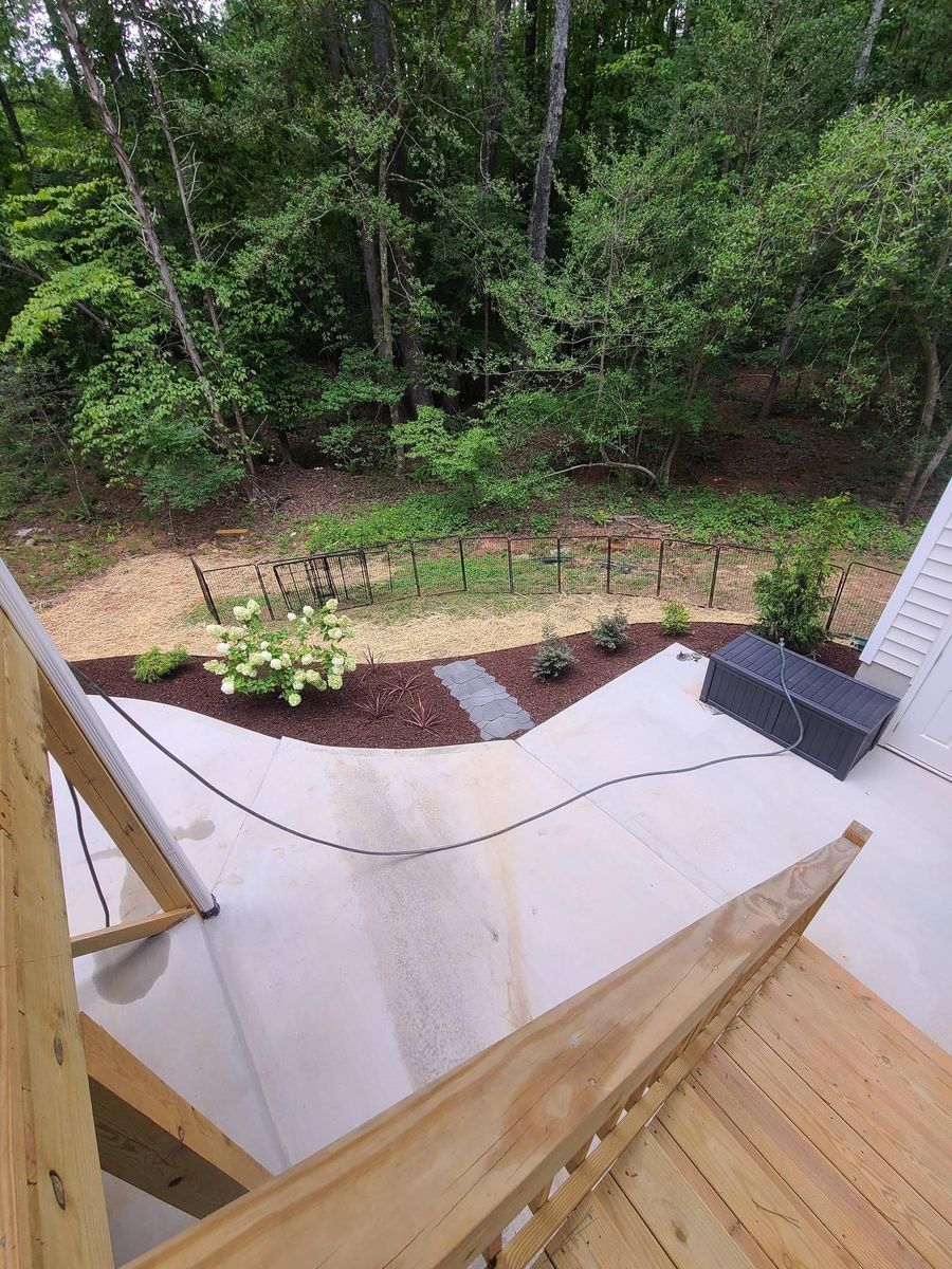 Mulch Installation for Westscape Designs in Lake Gaston, NC