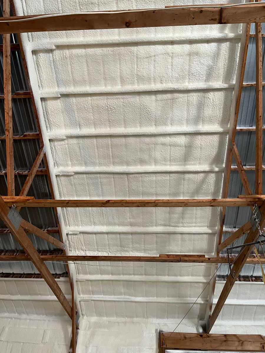 New Home Construction Spray Foam Insulation for Schwartz Spray Foam Services in Osseo, WI