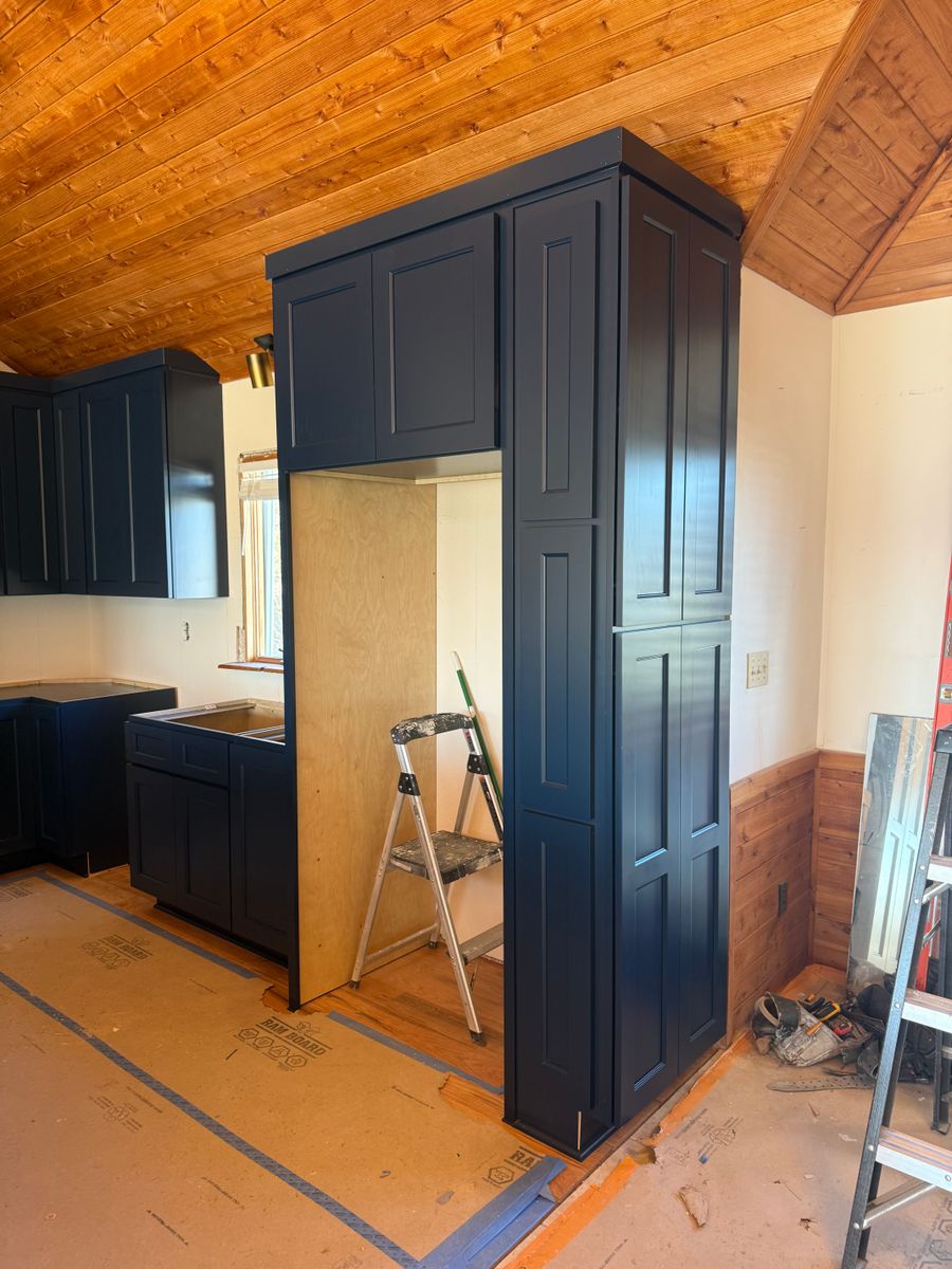 Kitchen Renovation for Salt Side Construction in The Outer Banks, NC