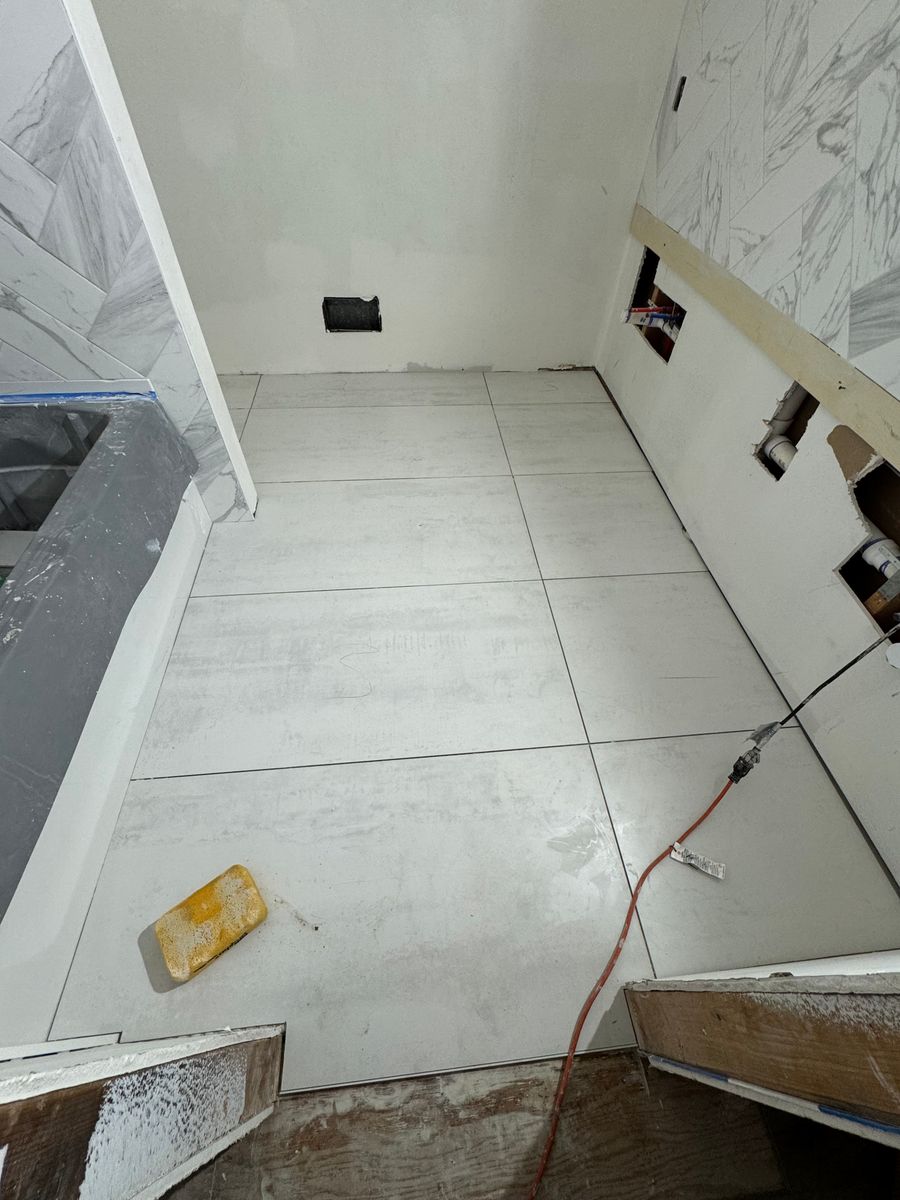 Tile Setting for A-L Tile in Saluda, SC