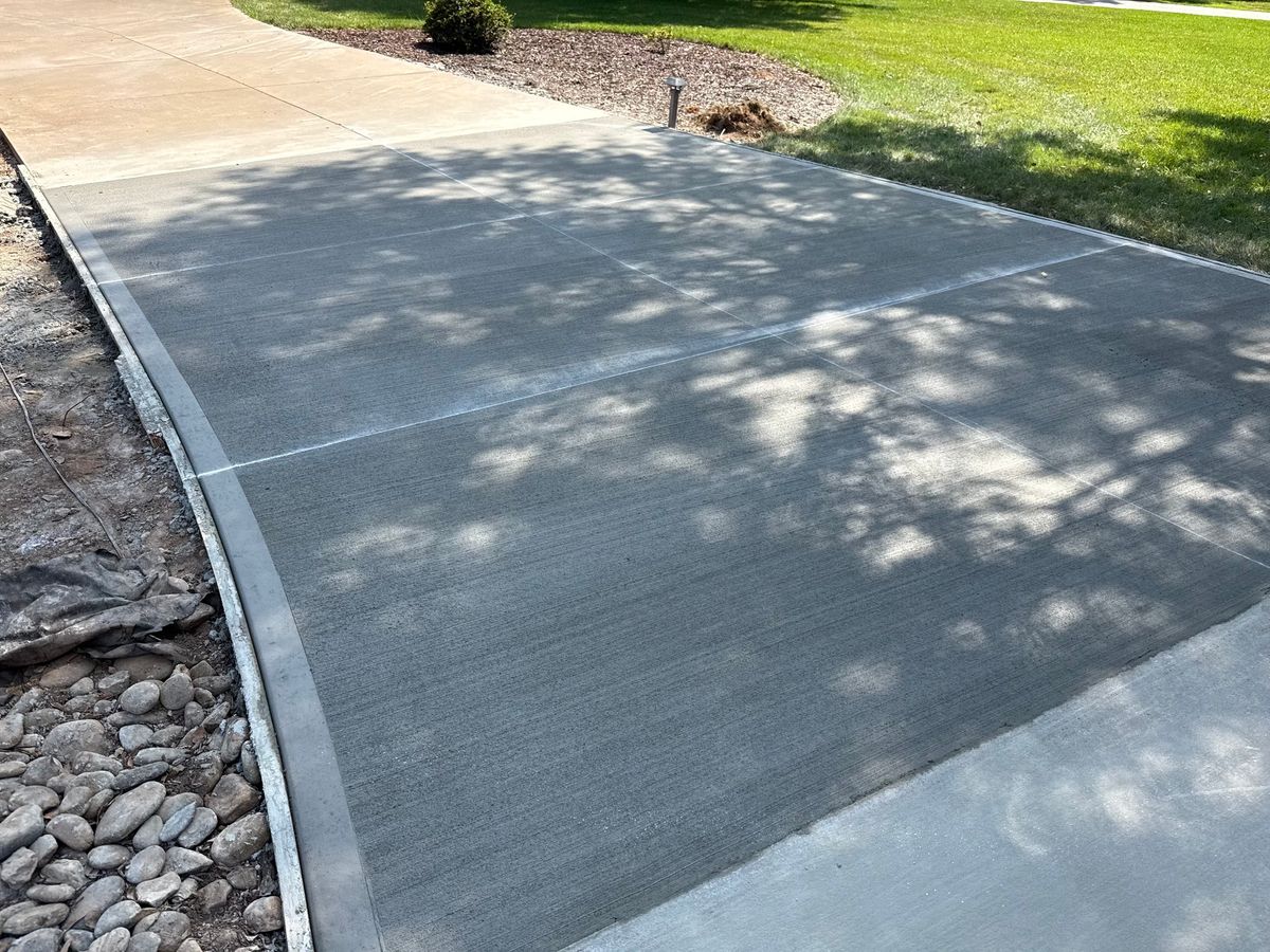 Concrete Driveway Installation for DH Construction & Concrete in Roebuck, SC