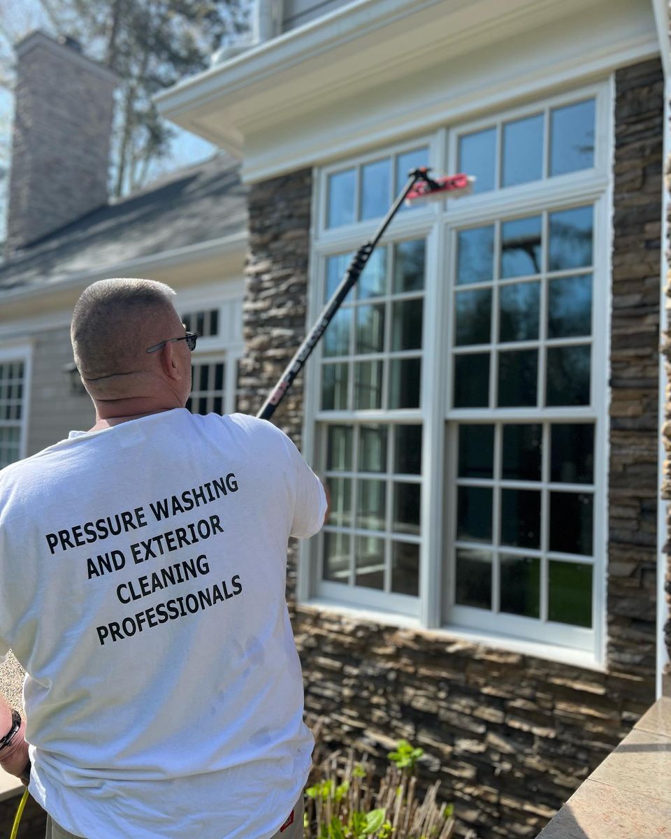 Residential Window Cleaning for ProTech Pressure Wash LLC in Clinton Township, MI