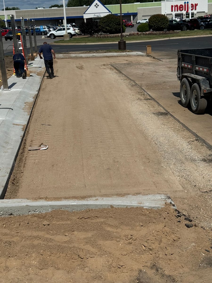 Parking Lot Construction for NC Dirt Works in Traverse City, MI